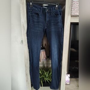 Express Women's Dark Blue Skinny Jeans Leggings SZ 4R